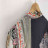 エトロ ETRO イタリア製 シルク100 総柄 L/S ワンピース レディース 40