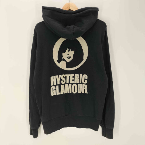 ヒステリックグラマー HYSTERIC GLAMOUR HG CIRCLE HEAD ZIP PARKA サークル ヒスガール ジップ フーディー パーカー メンズ JPN:L
