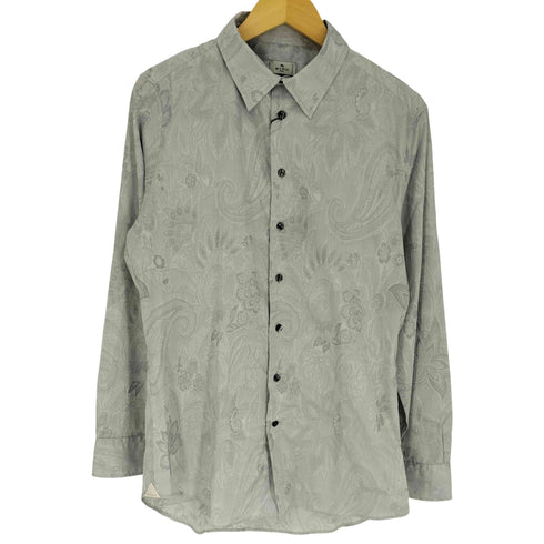 エトロ ETRO イタリア製 コットン 総柄 L/S シャツ メンズ 41