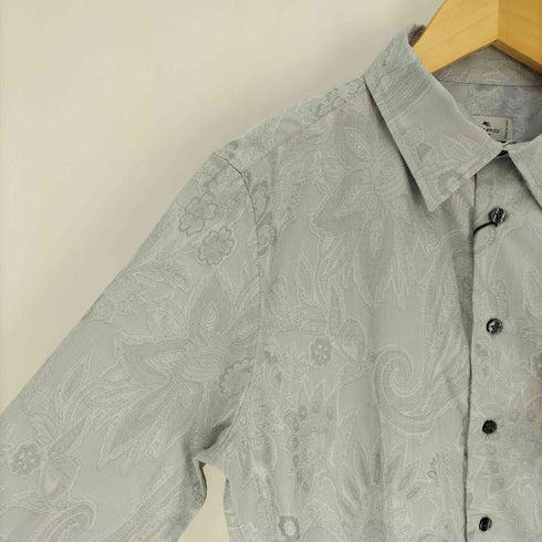 エトロ ETRO イタリア製 コットン 総柄 L/S シャツ メンズ 41