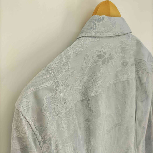 エトロ ETRO イタリア製 コットン 総柄 L/S シャツ メンズ 41