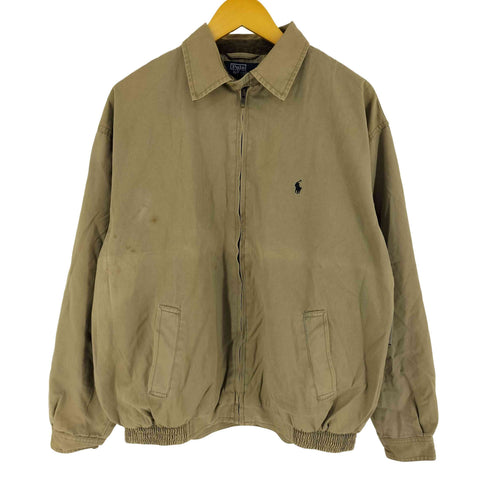 ポロバイラルフローレン Polo by RALPH LAUREN 90s 香港製 裏地チェック スウィングトップ メンズ XL