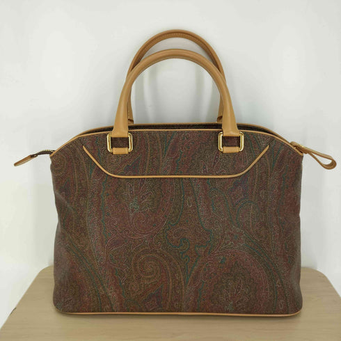 エトロ ETRO イタリア製 レザー ペイズリー ハンドバッグ レディース
