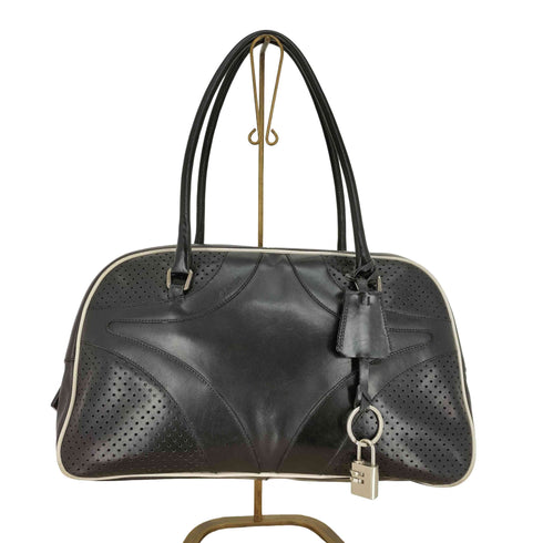 プラダ PRADA 00S イタリア製 archives アーカイブ boring bag ボーリングバッグ ミニボストンバッグ メンズ