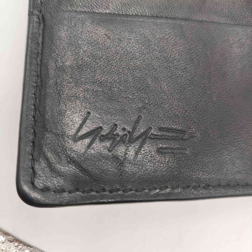 ヨウジヤマモトプールオム Yohji Yamamoto POUR HOMME レザー ウォレット 二つ折り財布 メンズ