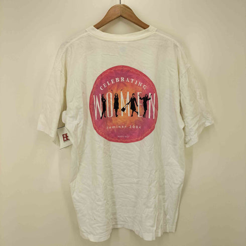 アローレ ALORE 00S USA製 企業 グラフィック プリント S/S クルーネック Tシャツ 2004 メンズ import:XL