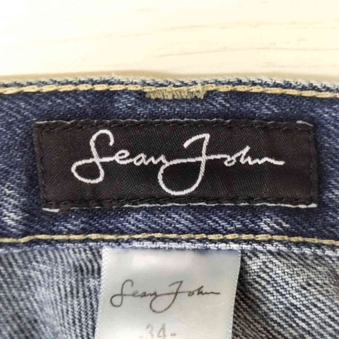 ショーンジョン Sean john ロゴ 刺繍 デニム パンツ メンズ 34