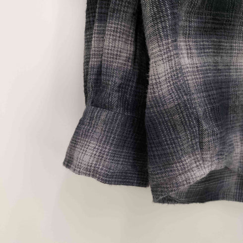 フリークスストア FREAKS STORE Relax Fit オンブレチェックネルシャツ メンズ JPN:S