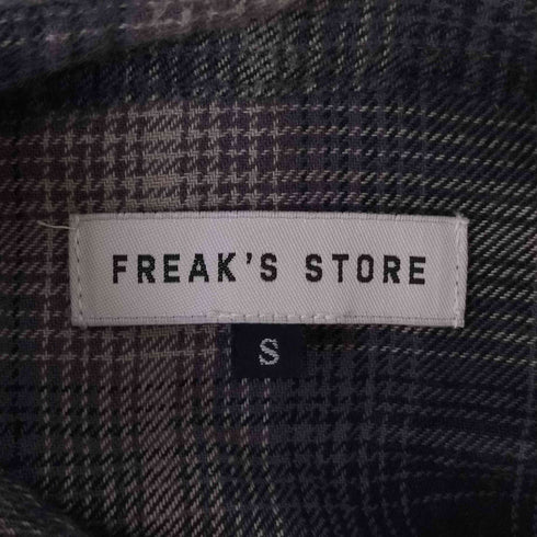 フリークスストア FREAKS STORE Relax Fit オンブレチェックネルシャツ メンズ JPN:S