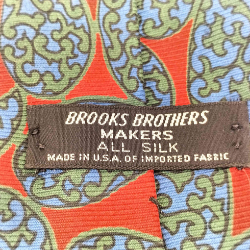 ブルックスブラザーズ BROOKS BROTHERS 80~90S MAKERS ALL SILK ペイズリーネクタイ メンズ