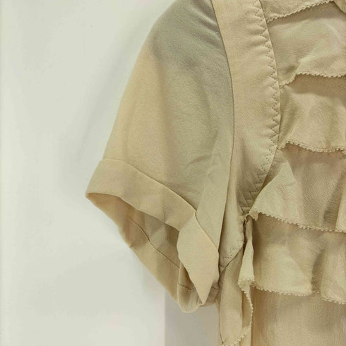 ウィークエンドマックスマーラ Weekend Max Mara シルク100 フリル ブラウス レディース JPN:38