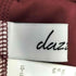 ダズリン dazzlin タックフレアボンディングミニスカート レディース M