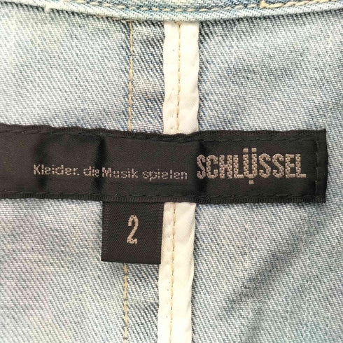 シュリセル SCHLUSSEL フック ステッチデザインジャケット メンズ 2