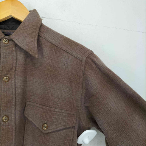 ペンドルトン PENDLETON 50s ラウンド型 チェック柄ウールシャツ メンズ 14