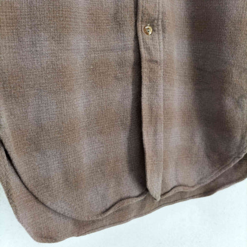 ペンドルトン PENDLETON 50s ラウンド型 チェック柄ウールシャツ メンズ 14
