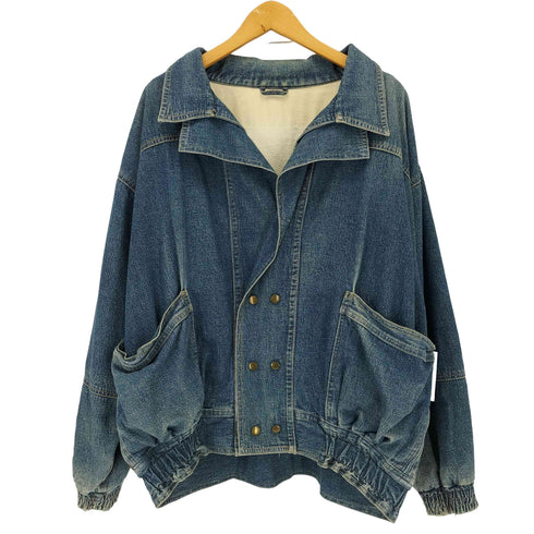 90~00s マルチポケット レイヤードデニムジャケット american casual メンズ