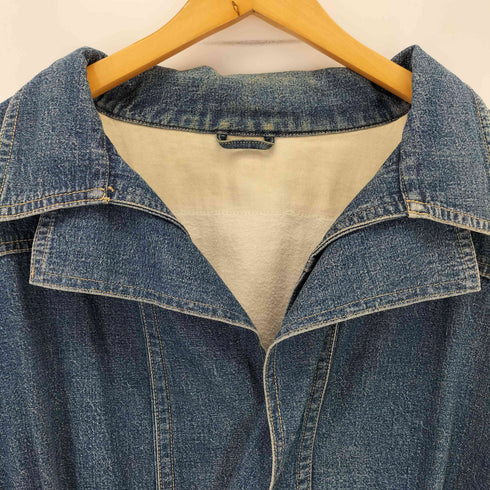 90~00s マルチポケット レイヤードデニムジャケット american casual メンズ