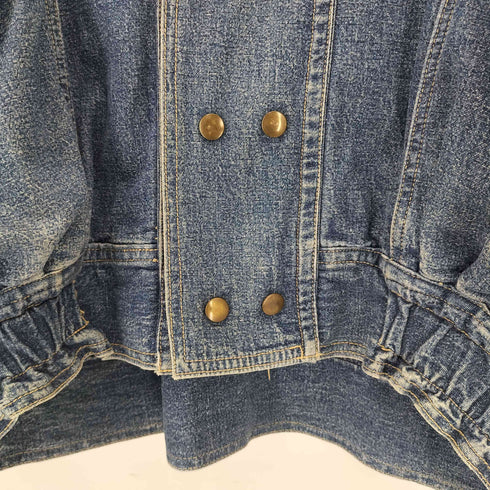 90~00s マルチポケット レイヤードデニムジャケット american casual メンズ