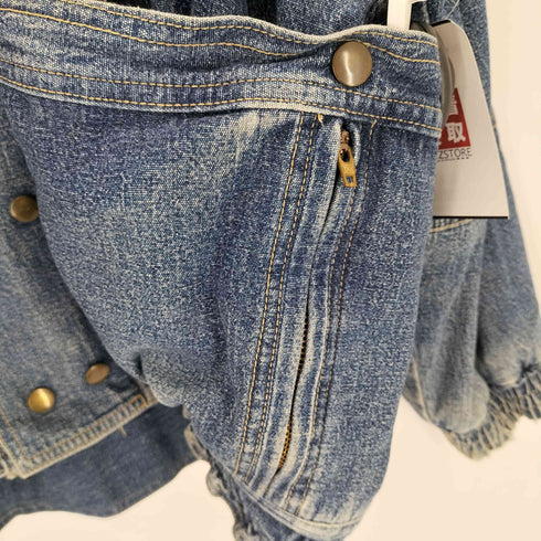90~00s マルチポケット レイヤードデニムジャケット american casual メンズ