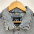 ザラ ZARA 2nd デニムジャケット メンズ import:L