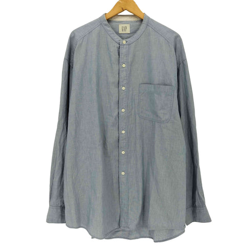 ギャップ Gap 00s バンドカラーシャツ メンズ