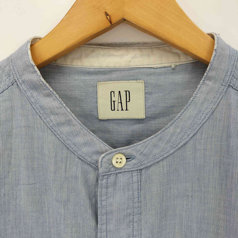 ギャップ Gap 00s バンドカラーシャツ メンズ