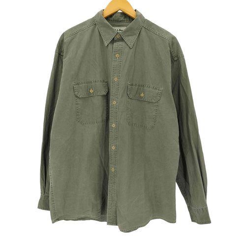 エルエルビーン L.L.Bean 90s L/S レギュラーカラーシャツ メンズ