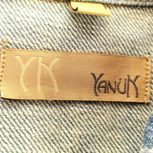 ヤヌーク YANUK シェイプデザイン デニムジャケット レディース XP