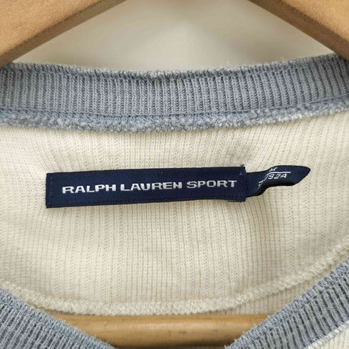 ラルフローレンスポーツ RALPH LAUREN SPORT ヘンリーネック コットンニット レディース import:M