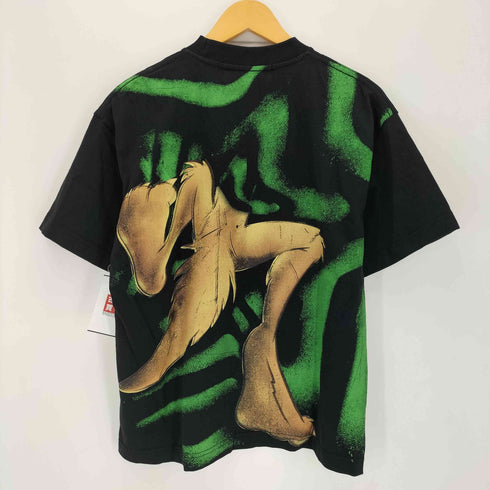 KIDS ACT CLUB 両面 プリントクルーネックTシャツ street メンズ M