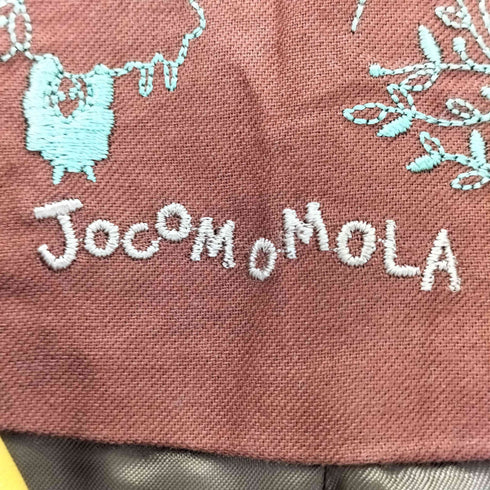 ホコモモラ Jocomomola ラムレザー ダブルライダースジャケット レディース 42