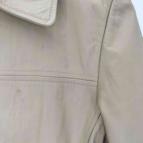 カウレザージップアップジャケット american casual レディース 55