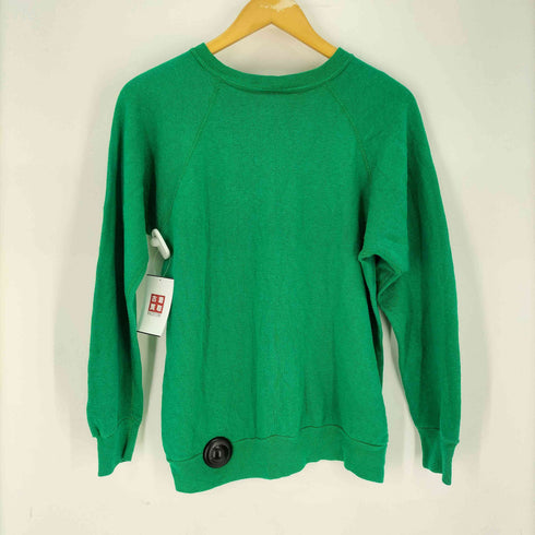 ギャップ Gap 70-80s USA製 小文字タグ PITTSBURGH キャラクタープリント ラグラン スウェット 裏起毛 メンズ import:M