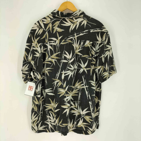 BREAKWATER シルク混 開襟 アロハシャツ メンズ import:M
