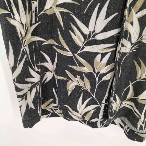 BREAKWATER シルク混 開襟 アロハシャツ メンズ import:M