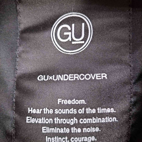アンダーカバー UNDERCOVER フェイクレザー ダブルライダースジャケット メンズ JPN:S