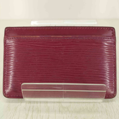 ルイヴィトン LOUIS VUITTON ポルトカルト サーンプル レザーカードケース メンズ
