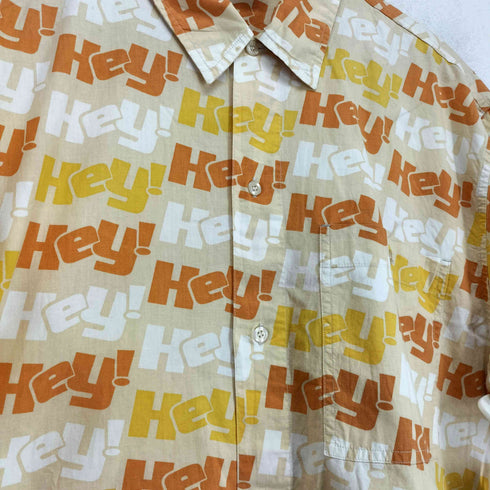 プラティナムフブ platinum fubu HEY 1ポケットシャツ メンズ M