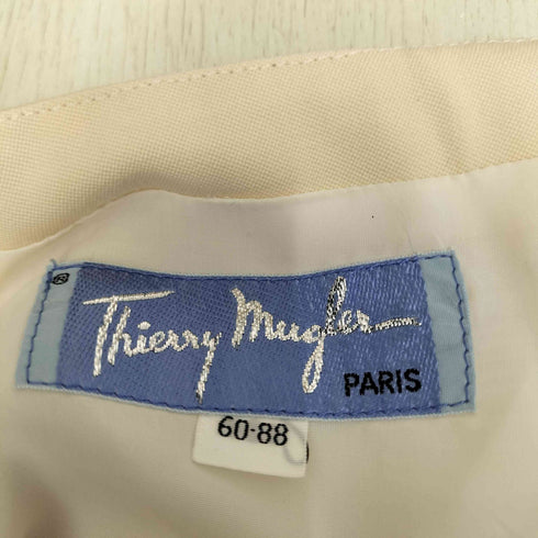 Thirrry Mugler 青タグ ビンテージフレアスカート レディース 60-88