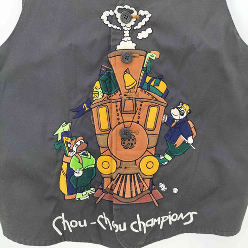jean charles de castelbajac フロントデザイン ベスト メンズ 2