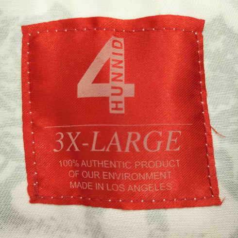 4HUNNID ドッグプリントシャツ street メンズ 3XL