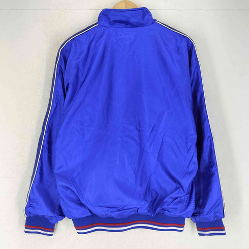 アンブロ UMBRO 90s- 青タグ ラインテープ ナイロントラックジャケット メンズ L