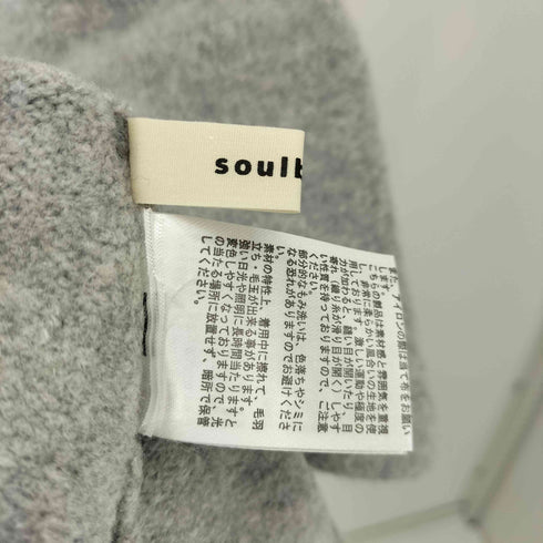 ソウルベリー soulberry ふたごボタンのカーディガン レディース LL