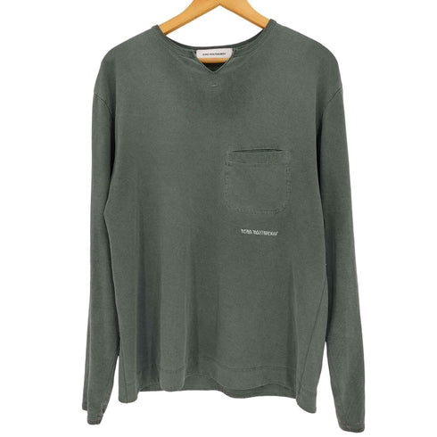 キココスタディノフ KIKO KOSTADINOV 25ss DUENEZ APPLIQUE TOP WASHED GREEN メンズ EUR:48