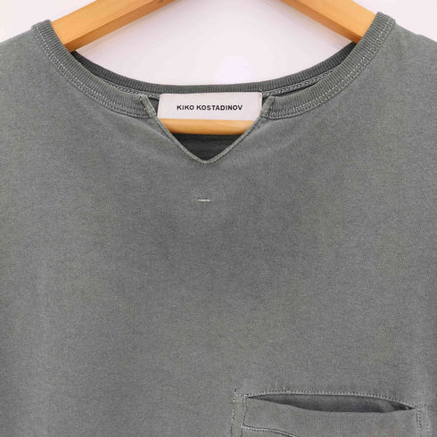 キココスタディノフ KIKO KOSTADINOV 25ss DUENEZ APPLIQUE TOP WASHED GREEN メンズ EUR:48