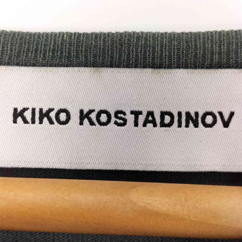 キココスタディノフ KIKO KOSTADINOV 25ss DUENEZ APPLIQUE TOP WASHED GREEN メンズ EUR:48