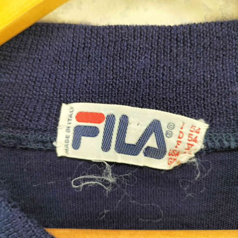 フィラ FILA 80-90s MADE IN ITALY ウールトラックジャケット メンズ 54