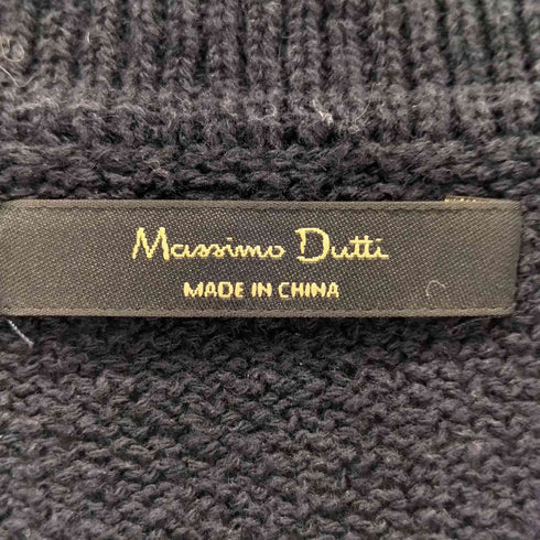 マッシモデュッティ Massimo Dutti ポリコットン オープンカラーシャツ メンズ import:XL