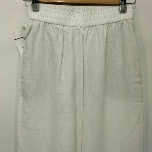 ザラ ZARA リネンストレートパンツ レディース JPN:XS