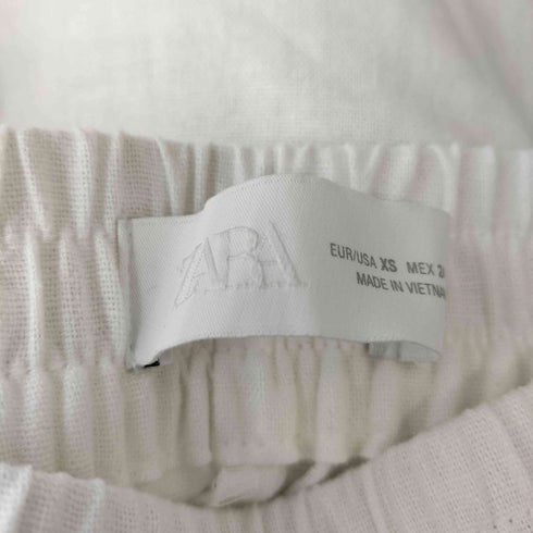 ザラ ZARA リネンストレートパンツ レディース JPN:XS